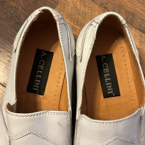 A. Cellini square toe leather western short booties size 8.5 - Picture 3 of 7